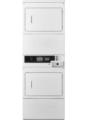 short on laundry room space? the maytag mle26pdbyw 27 commercial stacked electric dryer is the best dryer combo for your apartment? 1